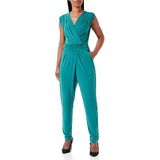 ESPRIT Collection dames jumpsuit, 305/Emerald green., XXL