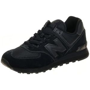 New Balance 574 sneakers voor heren, Triple zwart, 37 EU