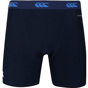 Canterbury Heren Thermoreg 6-Inch Baselayer Shorts, Navy, X-Large
