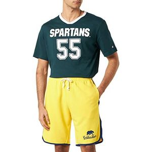 Champion Legacy College Heavy Powerblend bermuda shorts, mosterdgeel, S voor heren