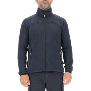 JEEP O102881-A099 J TRICOT Functionele herenjas met ritszakken - etiket J23W heren blauw gemêleerd XXL