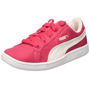 PUMA Smash Fun CV, sneakers voor heren, rood/roze/rood/wit, 36 EU