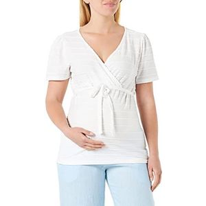 Noppies Dames Top Arua Nursing T-shirt met korte mouwen, Jet Stream - P638, 36