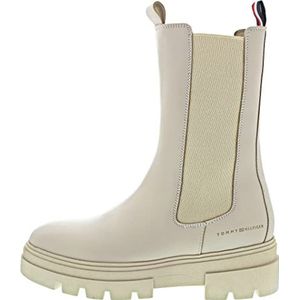 Tommy Hilfiger Monochromatic Chelsea Boot Lage laarzen voor dames, beige (Classic Beige), 39 EU