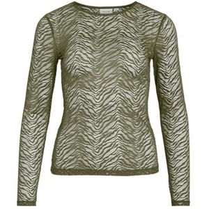 Vimessara O-hals L/S Top/R, Capulet Olive, L