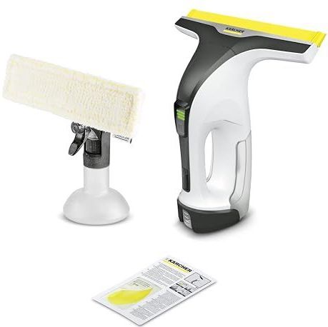 Kärcher WV 4-4 Plus - Raamreiniger - 150 ml - Inclusief Spuitfles met Microvezeldoek en Reinigingsconcentraat