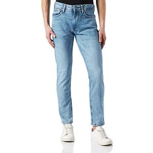 Pepe Jeans Stanley Jeans voor heren, Blauw (Denim-vx5), 33W / 32L