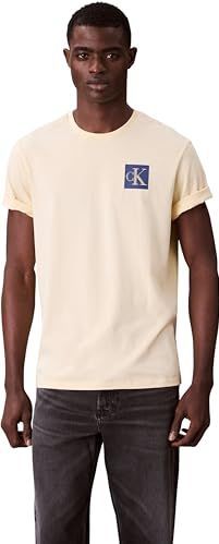 Calvin Klein Jeans - T-shirt - Zwart - Katoen - Regular Fit - Logoprint