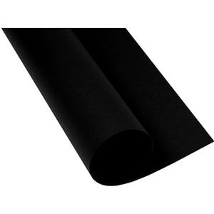 Knutselkarton, DIN A3/kleurrijk knutselpapier/gekleurd papier 160 g/m2, 25 vellen, zwart