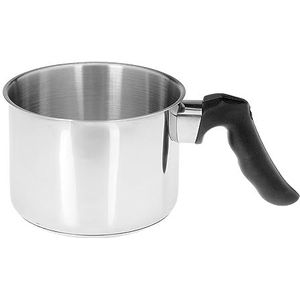 Galicja Ricky Melkpan - kleine pan - melkpan melkkookpan zonder aanbranden – pappan – melkpan – melkkan van roestvrij staal – kleine kookpan – melkpan – simmerpan melkpan – 1,5 l