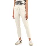 Broek - Vanilla White - Met Elastische Band - Rijgkoord - Steekzakken
