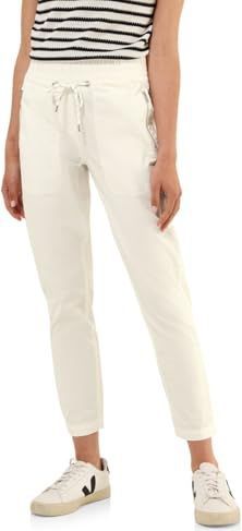 Broek - Vanilla White - Met Elastische Band - Rijgkoord - Steekzakken