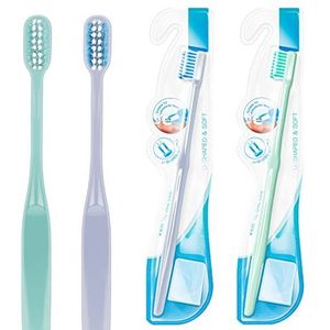 Y-Kelin U-vormige orthodontische tandenborstel 4 kleuren Pack, 4 kleuren pak