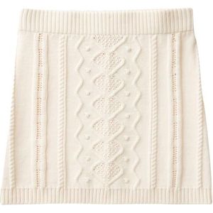 United Colors of Benetton Rok voor meisjes en meisjes, Wit, 160 cm