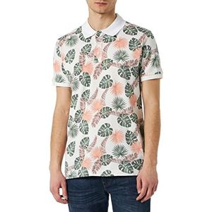 LTB Jeans Gapehe Poloshirt voor heren, Tea Rose Flowers Mixed Parfait Pink 13729, S, Tea Rose Flowers Mixed Parfait Pink 13729, S