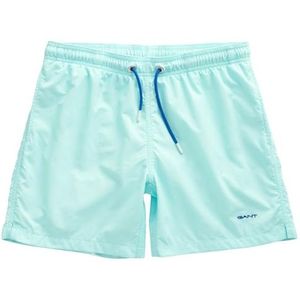 GANT Zwemshort, Turquoise Mist, 176 cm