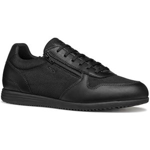 Arthien - Casual Schoenen - Zwart - Mesh en Suède