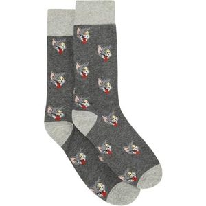 Springfield Tom&Jerry Tom Face sokken, grijs, maat 43-46