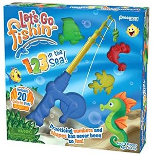 Goliath Let's Go Fishin - 123 In The Sea!, bordspel voor jongens en meisjes vanaf vier jaar, actiespel met vissen, reflecties, meerkleurig, 926629.006
