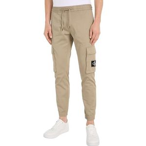 Calvin Klein Jeans Heren SKINNY WASHED CARGO PANT, Plaza Taupe, XXS