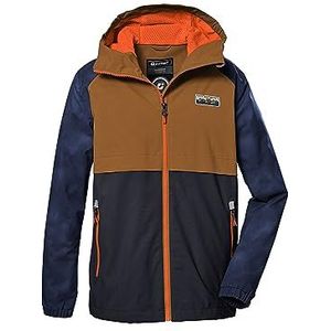 killtec jonge Functioneel jack/outdoorjack met capuchon KOS 280 BYS JCKT, Caramel, 128, 41466-000