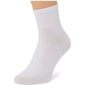 Clotth Euro-qc012-witte sokken, wit, één maat, Wit, One Size Plus Tall