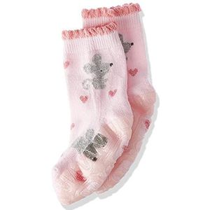 Sterntaler FLI Air muizen pantoffelsokken voor meisjes, roze, 18 EU