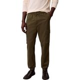 Calvin Klein Heren Skinny Elastische Katoen Cargo Pant LV04RD608G Casual Broek, Beige (Fatigue), XS, Beige (Vermoeidheid), XS
