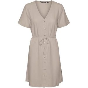 Vmmymilo - Korte Jurk - V-Hals - Korte Mouwen - Loose Fit