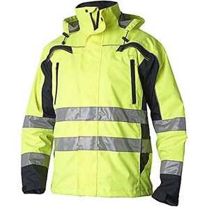 Top Swede 5217-12-07 model 5217 Hi Vis weerbestendige jas, geel, maat XL
