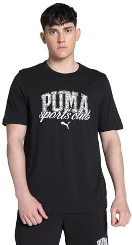 PUMA - Classics - T-shirt - Zwart - 75% Katoen, 25% Gerecycled Katoen
