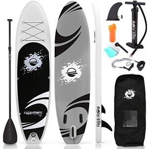 Inflatable Stand Up Paddle Board - 10’ Ft. Standup Sup Paddle Board W/Manual Air Pump, Safety Leash, Paddleboard Repair Kit, Storage/Carry Bag - Sup Paddle Board Inflatable - SereneLife SLSUPB06