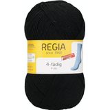 REGIA 4-draads Uni 9801268 Breigaren, sokkengaren, 100 g kluwen