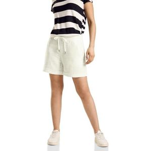 STREET ONE mousseline shorts, off-white, 34W