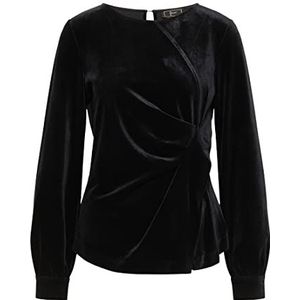 NALLY Damesblouse 19120133-NA02, zwart, S, zwart, S