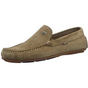 Tommy Hilfiger Alfa Hilfiger 4B Mocassin voor heren, Beige Atmosphere 955, 41 EU