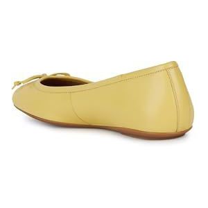 Geox Dames D Palmaria H Ballet Flat, LT Yellow, 42 EU, geel, 42 EU