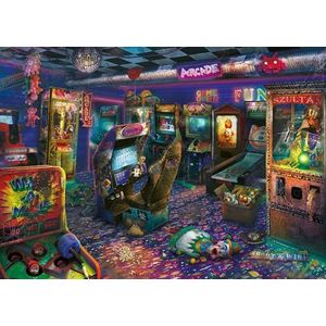 Ravensburger Puzzle 2D 1000 elementów: Zapomniany salon z automatami, Nowy design