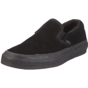 Vans U CLASSIC Slip-on VLYF58J Uniseks sneakers voor volwassenen, Zwart Sherpa Black Black, 37 EU