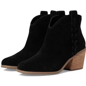 TOMS Constance westernlaars voor dames, Zwart Suede, 43 EU