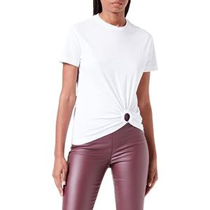 SIRUP COPENHAGEN Gecoate legging voor dames, Rood, L (Slank)