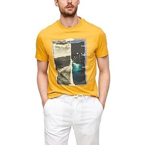 s.Oliver heren t-shirt, geel, XL