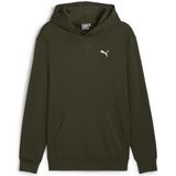 PUMA Hoodie - Pullovers - Dark Olive - 85% Katoen, 15% Polyester
