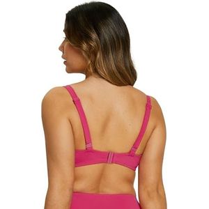 SANS COMPLEXE, Zwempak met beugels, model Elevated Basics, virtueel roze, 100D, Virtuele roos, 85D