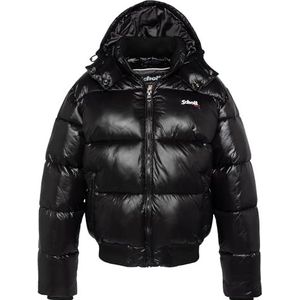 Schott NYC Donsjack Rib Schott Colusa zwart, Zwart, XXL