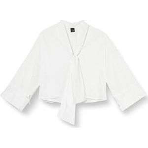 Pinko Dedita popeline overhemd van katoen, Z04_witte bril., 40 NL