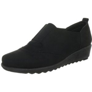 The Flexx - 840414 - Instappers - Zwart - Leer