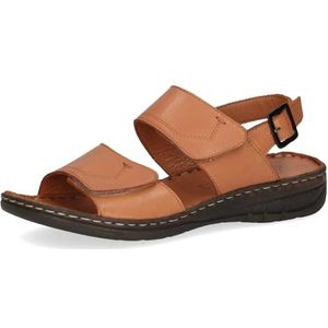 CAPRICE Dames 9-28713-42 Sandalen met sleehak, Nappa, 42 EU