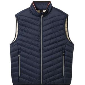 TOM TAILOR heren vest, 10668 - Sky Captain Blue, S