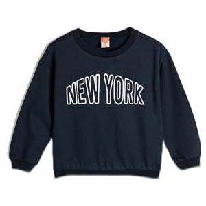 Koton Babyboys City Bedrukt Lange Mouwen Crew Neck Soft Interieur Katoen Sweatshirt, marineblauw (704), 6-9 Monate